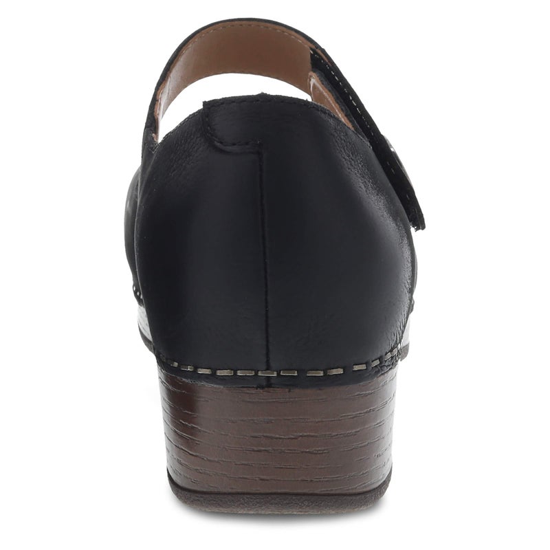 Dansko Beatrice Mary Jane Clog for Women - Memory Foam and Arch Support for All -Day Comfort and Support - Lightweight EVA Outsole for Long-Lasting Wear Black 11.5-12 M US - Image 5